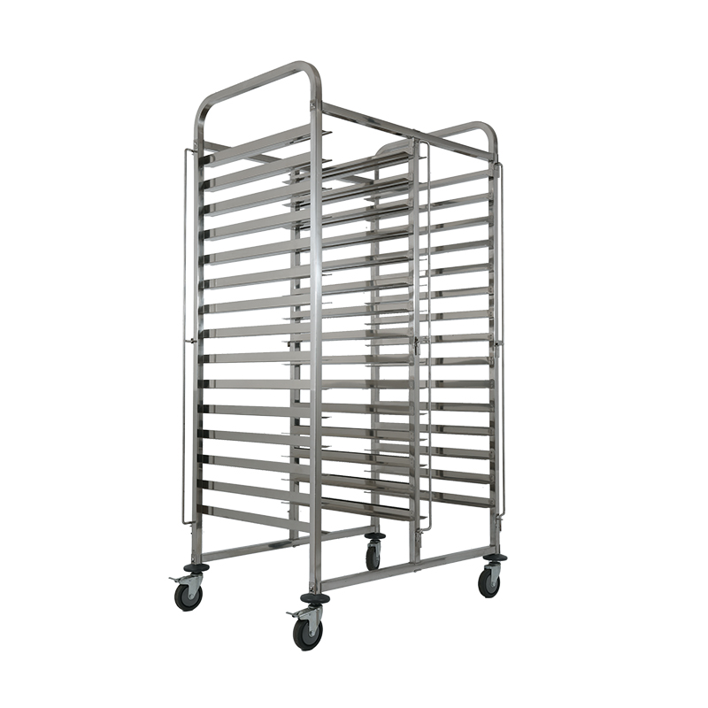 Kitchen Baking Trolley - RVS bakplaten broodovenwagen kar rek, opbergkeukenwagen
