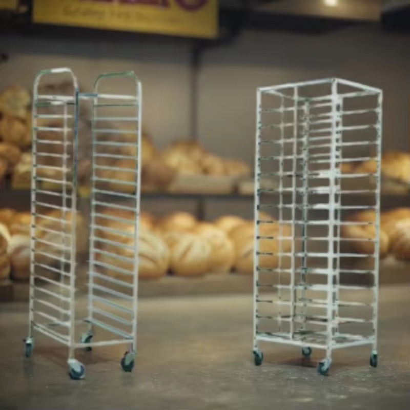 Kitchen Baking Trolley - Bakkerij- en hotelvoorraadrekken, keuken 60x40 ovenbakken,