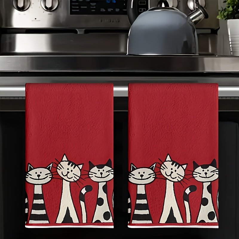 Kitchen Baking Background - 2 stuks, keukendoek uit de serie