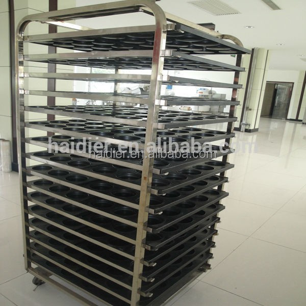 Kitchen Baking Trolley - RVS restaurant hotel broodbakkerij winkel keukenrek