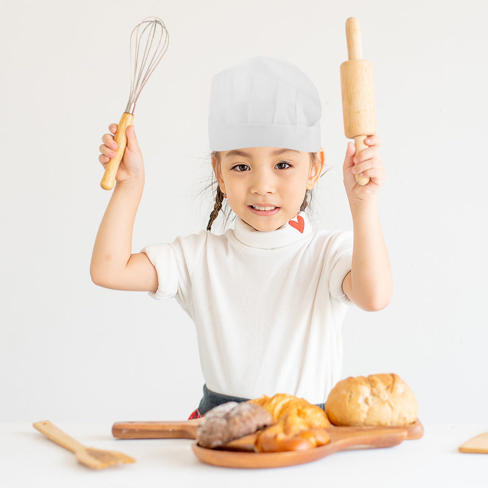 15 stuks kinderkoksmutsen, weg - Kitchen With Baking Area recensie en prijs