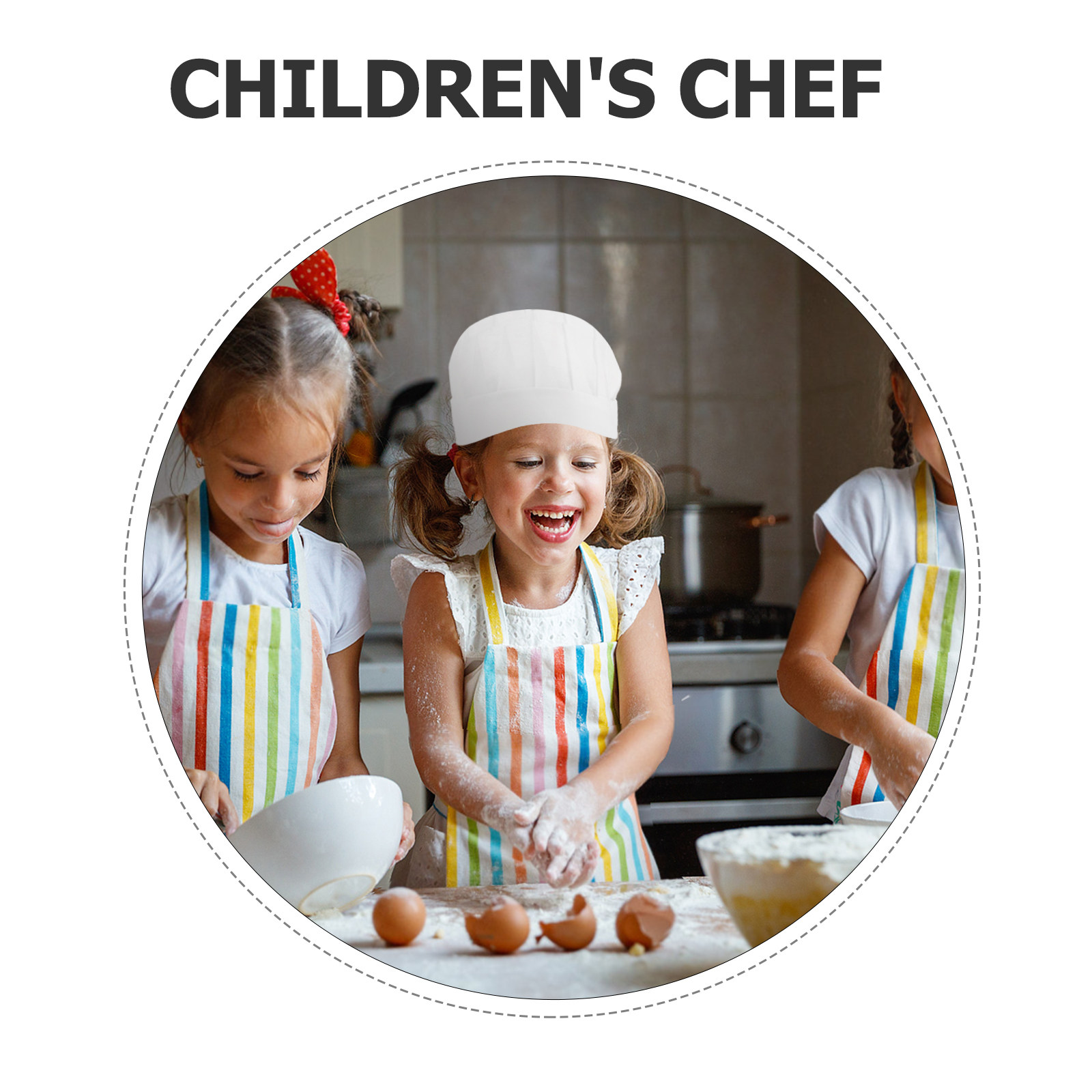 15 stuks kinderkoksmutsen, weg - Kitchen With Baking Area recensie en prijs