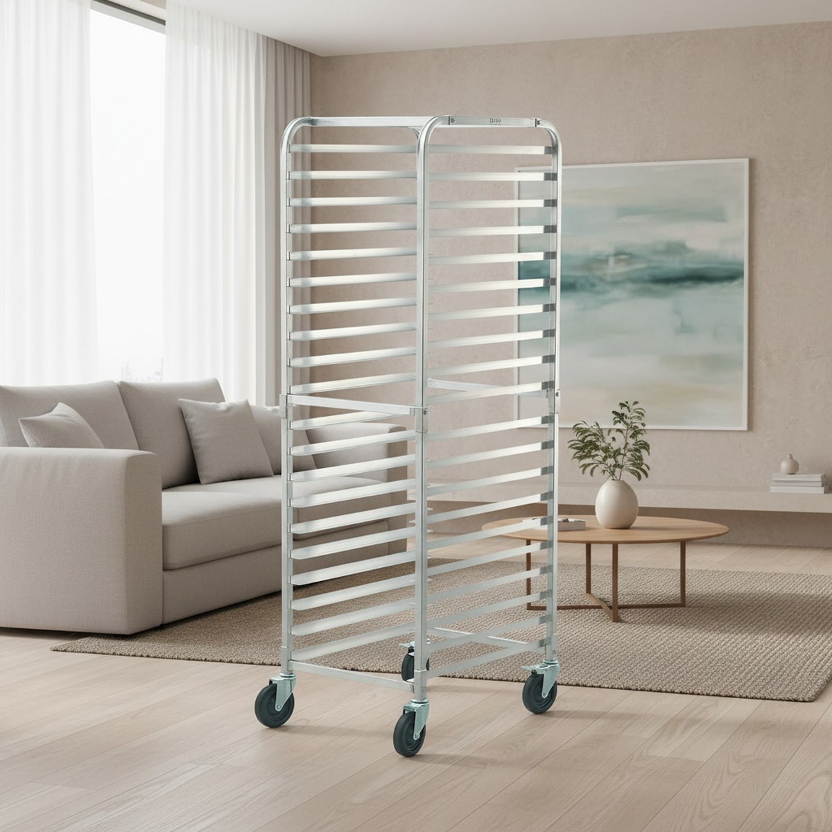 Commerciële bakkerijwagen met  - Kitchen Baking Trolley recensie en prijs