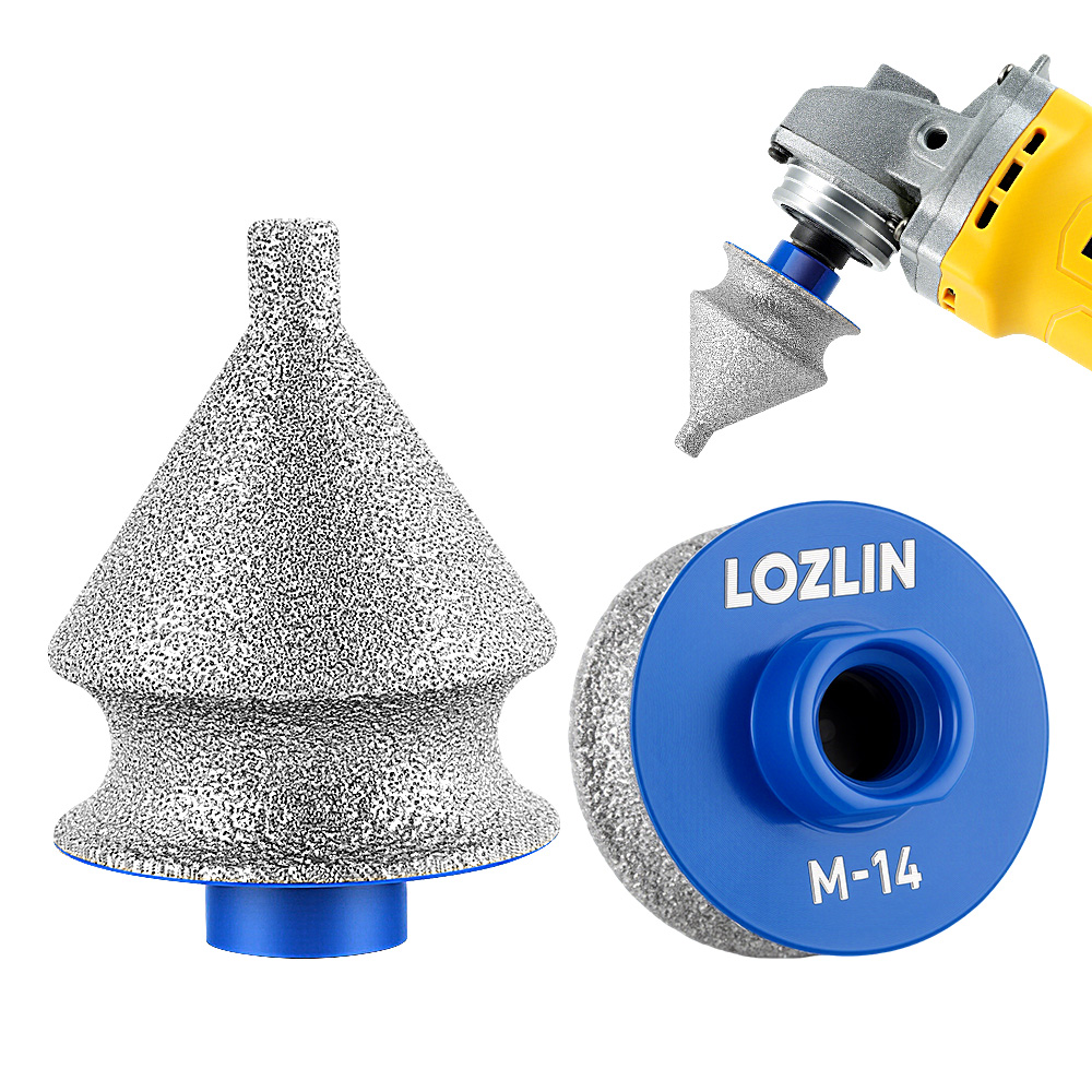 LOZLIN M14 Draadgeslepen diama - Rolling Pin Marble recensie en prijs