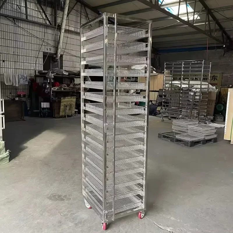 Bakkerij roestvrij staal 15-la - Kitchen Baking Trolley recensie en prijs