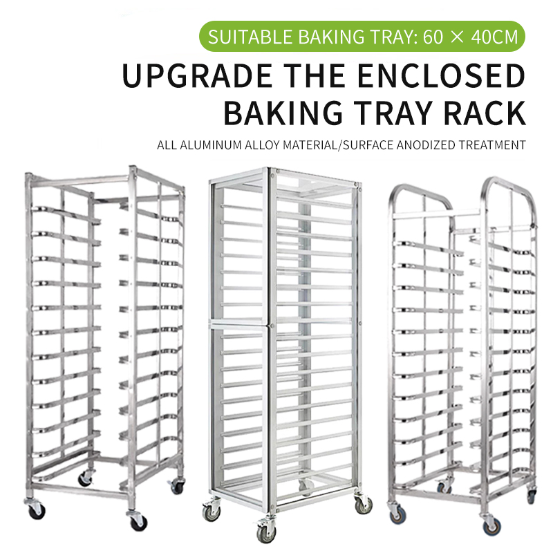 Commerciële aluminium bakplaat - Kitchen Baking Trolley recensie en prijs