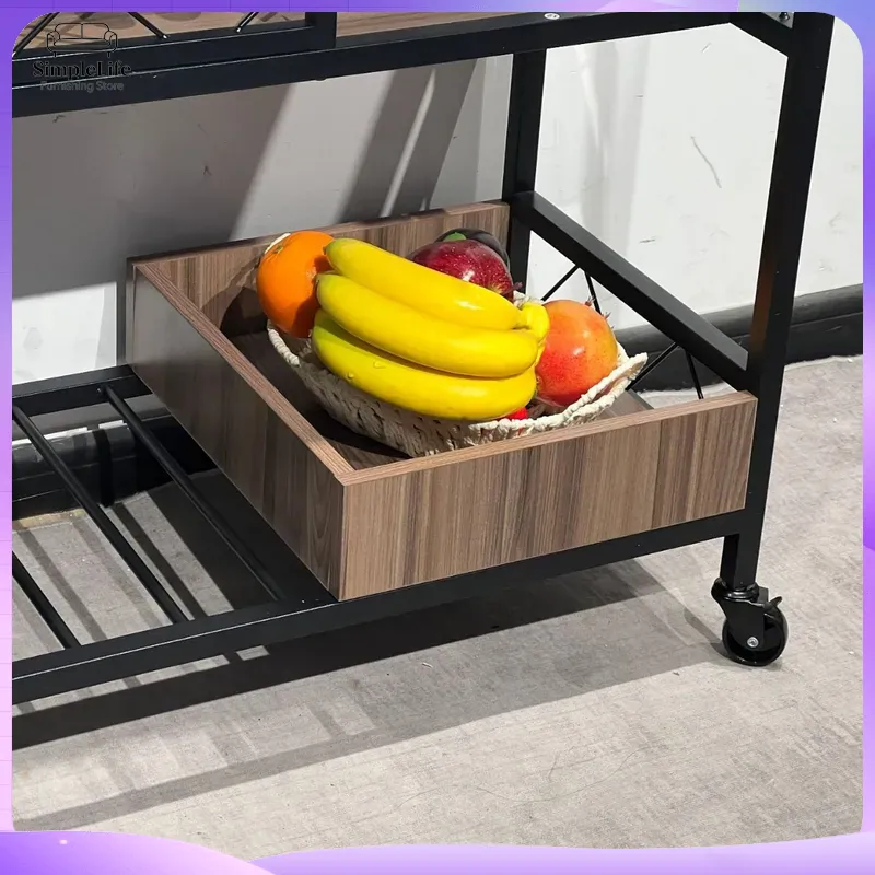 Multifunctionele keukenkar met - Kitchen Baking Trolley recensie en prijs