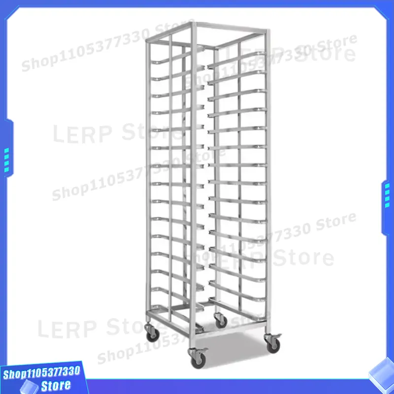 RVS professionele bakplaatwage - Kitchen Baking Trolley recensie en prijs