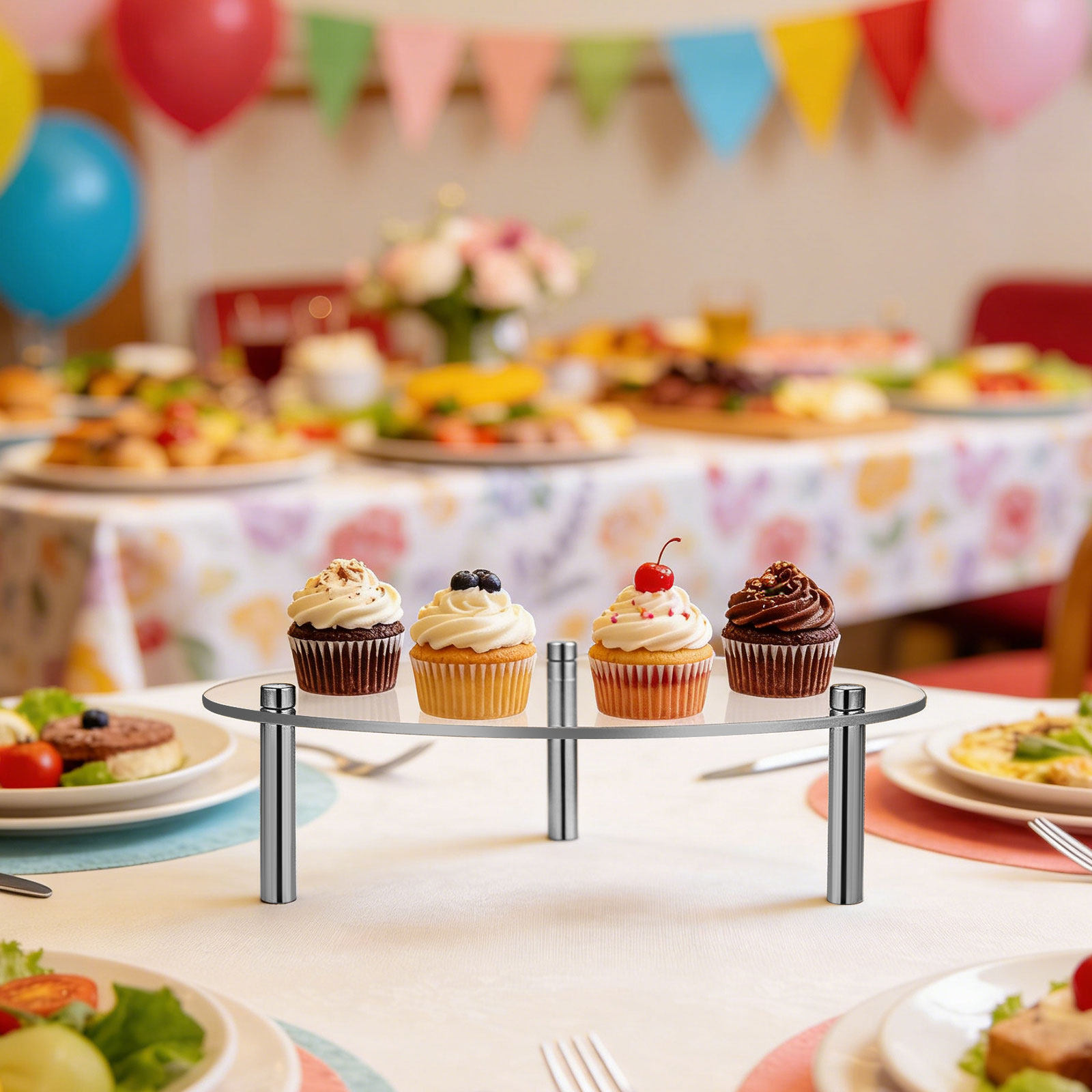 3 stuks acryl cupcake displays - Kitchen Baking Rack recensie en prijs
