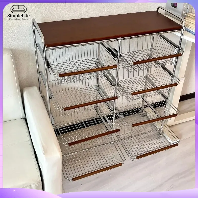 Retro keukenkar met wielen, mo - Kitchen Baking Trolley recensie en prijs