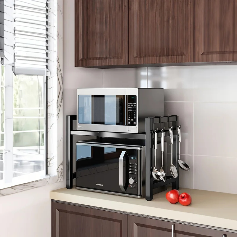 Uitbreidbaar magnetronrek, mag - Kitchen Baking Rack recensie en prijs
