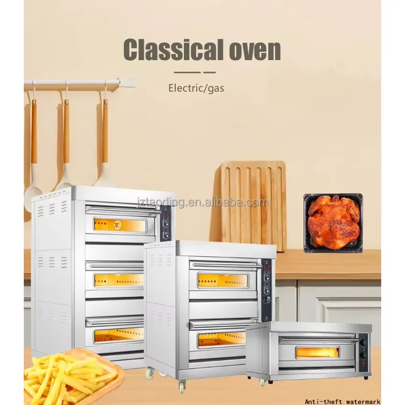 Commerciële oven voor 3 dekken - Commercial Kitchen For Baking recensie en prijs