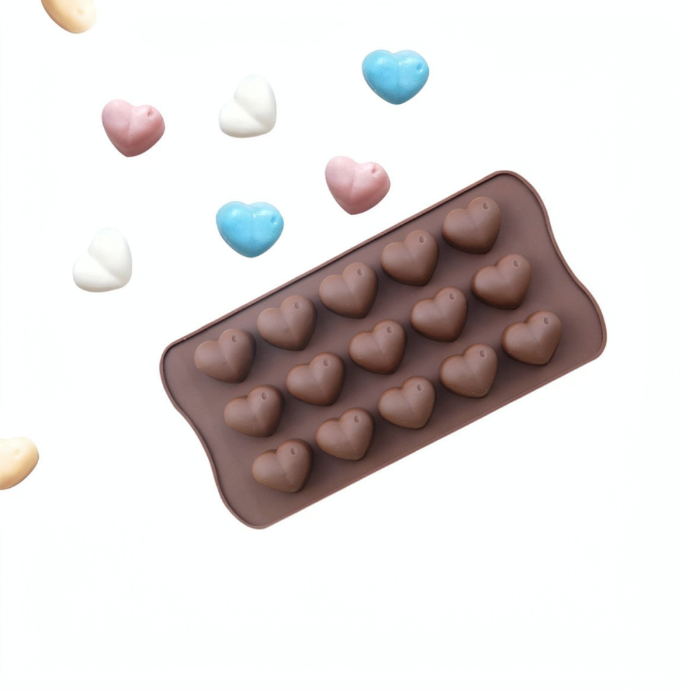 Hartvormige donut chocolade si - Kitchen Essentials Baking Tray recensie en prijs