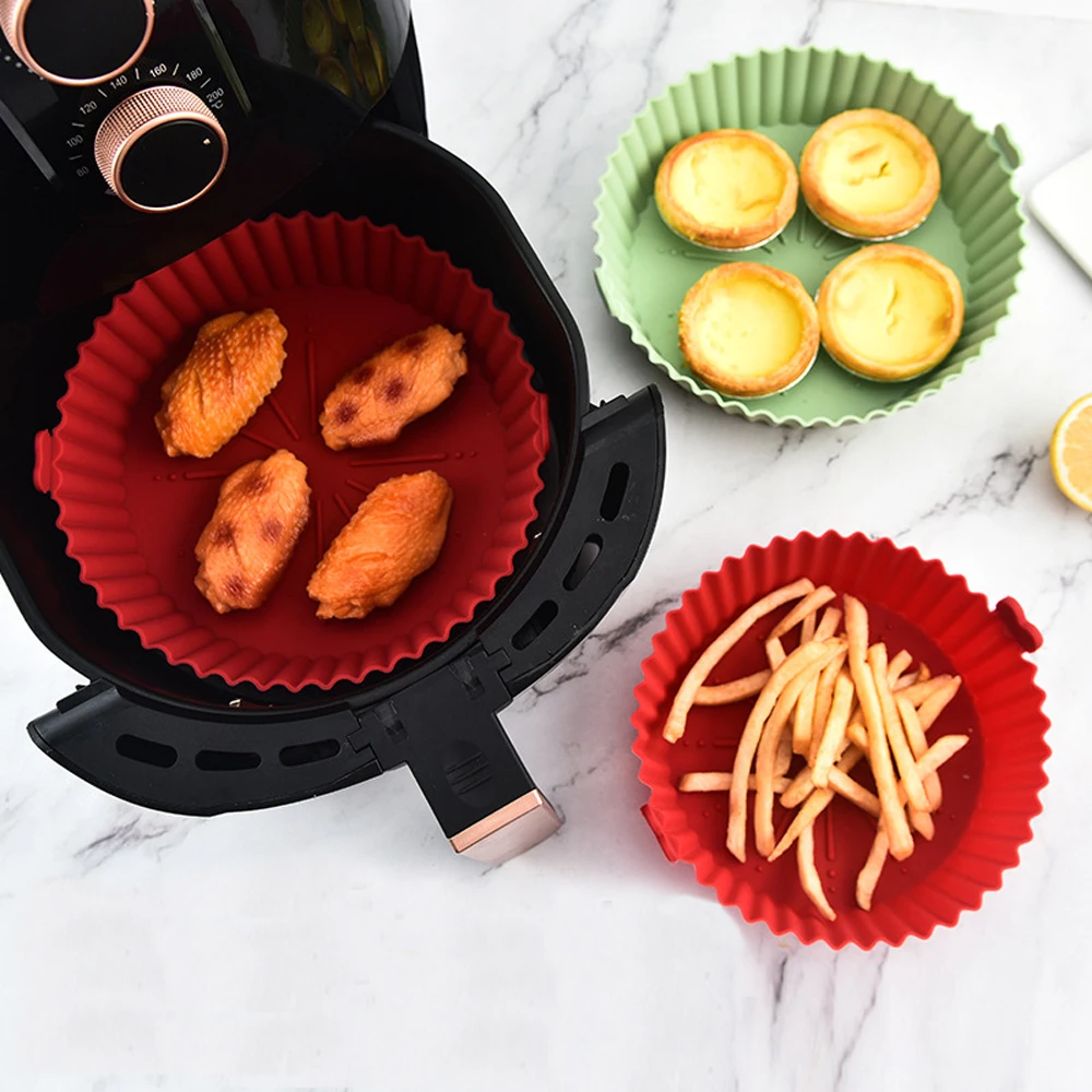 Ronde luchtfriteuse siliconen  - Kitchen Essentials Baking Tray recensie en prijs