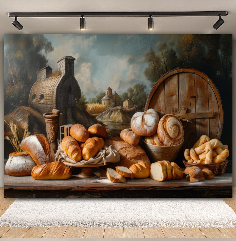 Koken Brood Achtergrond voor F - Kitchen Baking Background recensie en prijs
