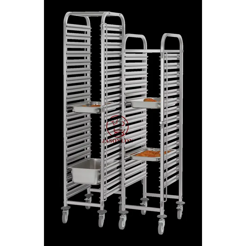 Roestvrijstalen zware 4-wiel G - Kitchen Baking Trolley recensie en prijs