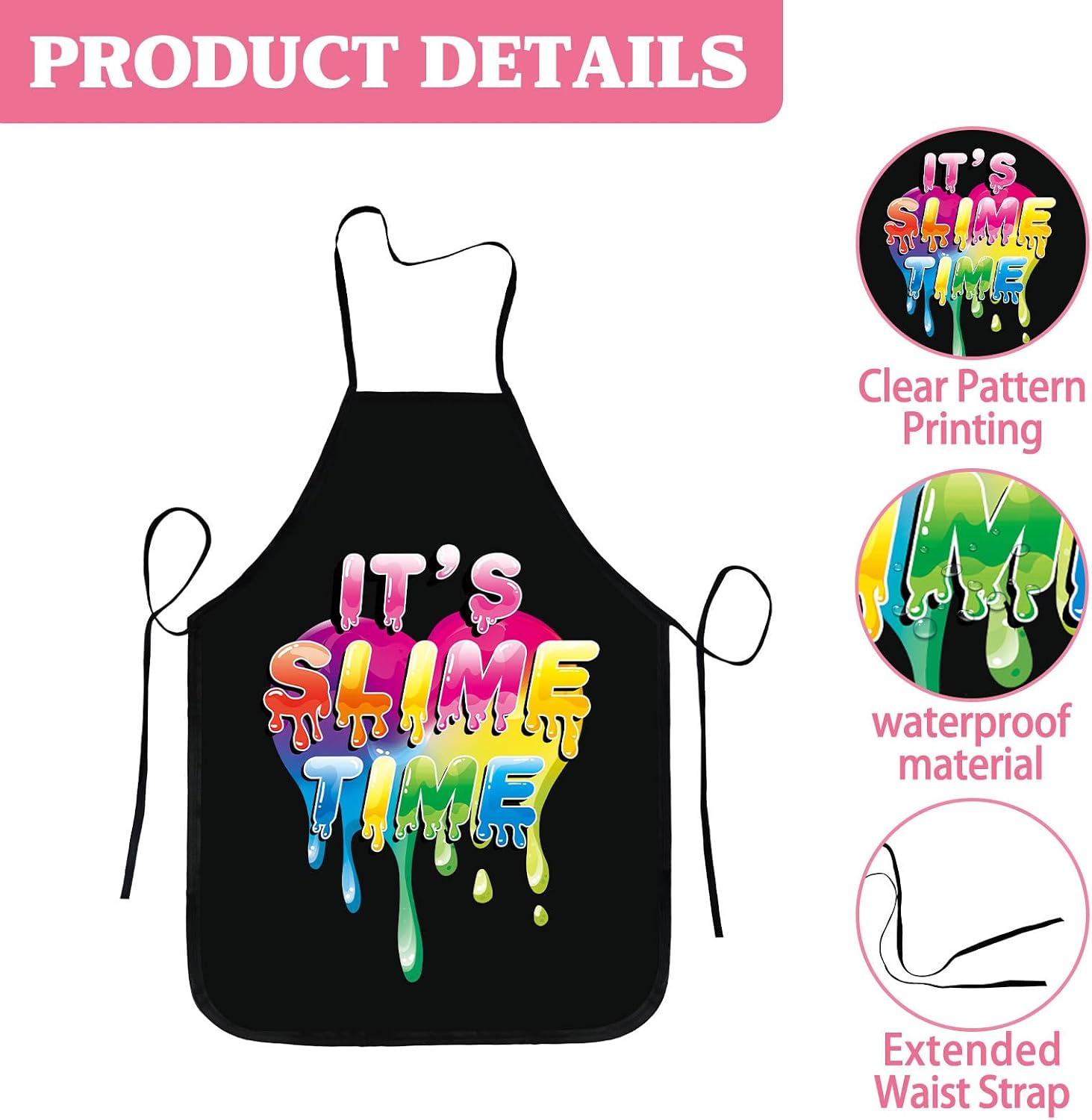 Zwarte achtergrond It's Slime  - Kitchen Baking Background recensie en prijs