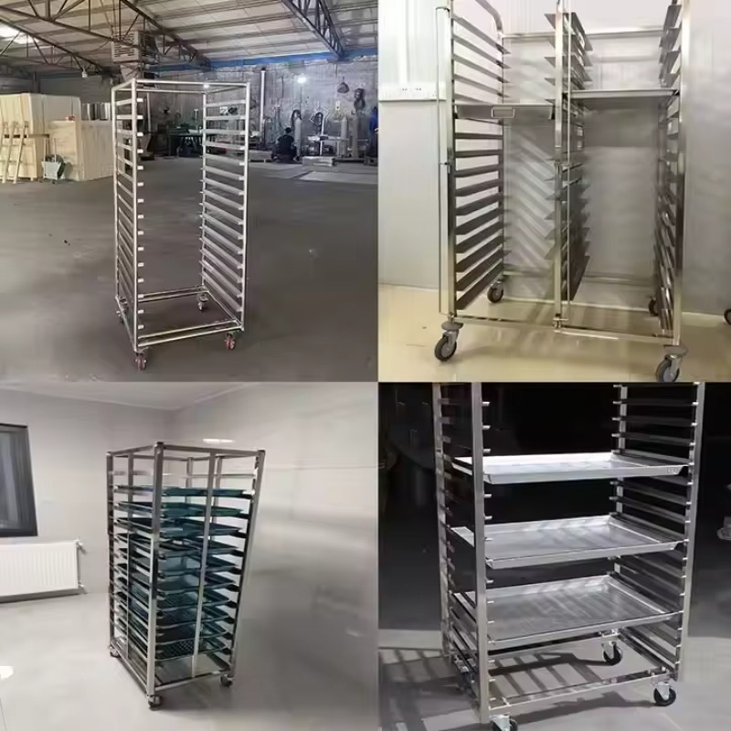 6 10 15 16 lagen roestvrijstal - Kitchen Baking Trolley recensie en prijs