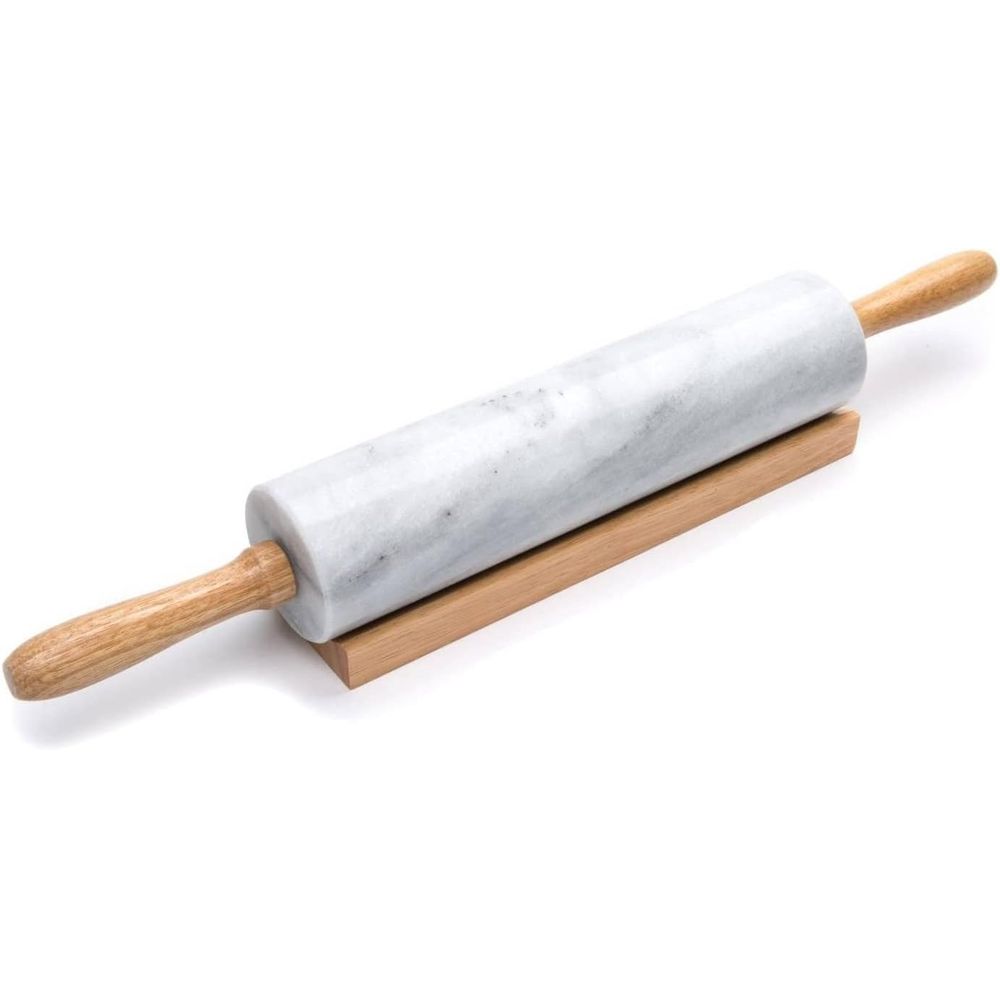 10-inch witte marmeren deegrol - Rolling Pin Marble recensie en prijs