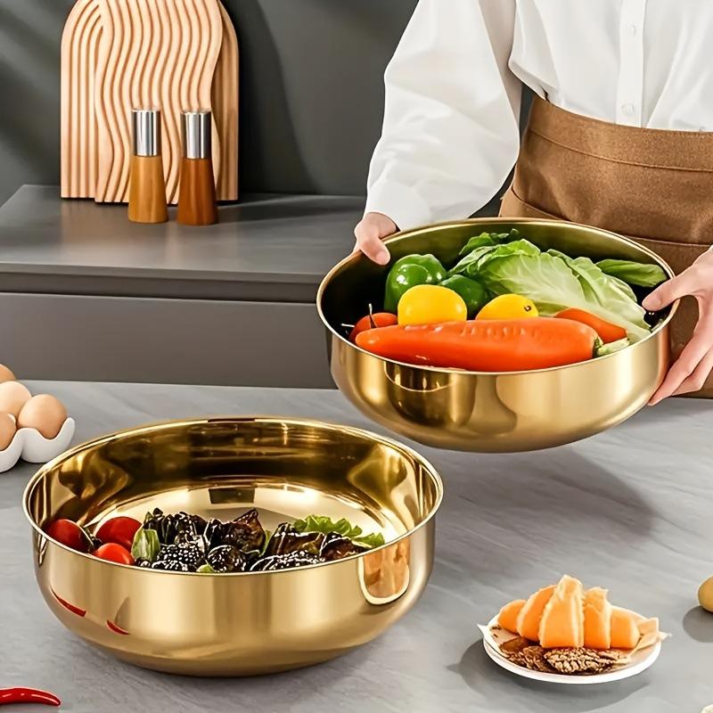 Nieuwe roestvrijstalen mengkom - Commercial Kitchen For Baking recensie en prijs