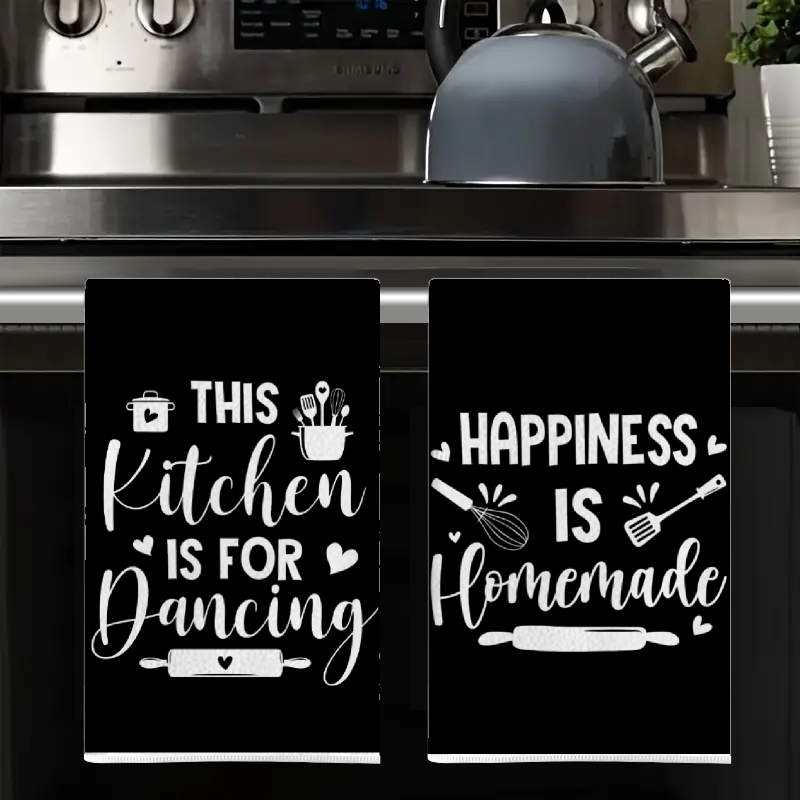 2 stuks, keukenhanddoeken met  - Kitchen Baking Background recensie en prijs