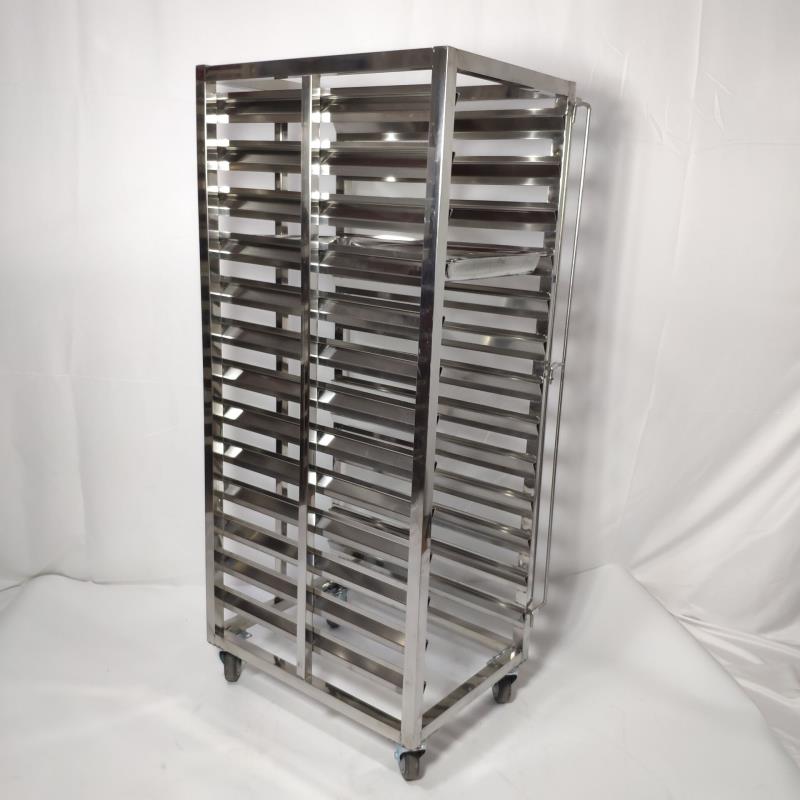 Keukenapparatuur RVS rek met w - Kitchen Baking Trolley recensie en prijs