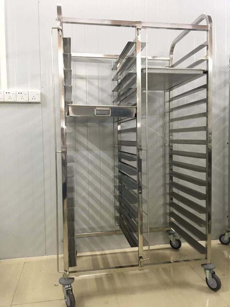 Keukenapparatuur RVS rek met w - Kitchen Baking Trolley recensie en prijs