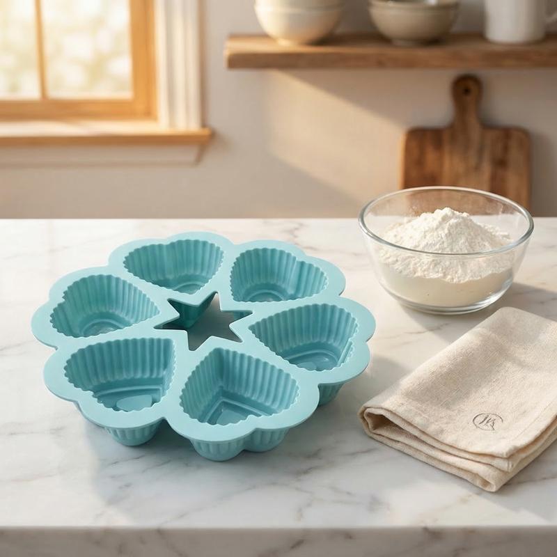 Anti-aanbak siliconen hartvorm - Kitchen Essentials Baking Tray recensie en prijs