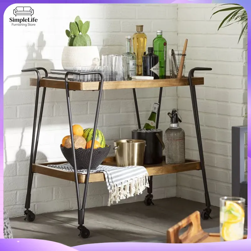 Keukentrolley met wielen, rolw - Kitchen Baking Trolley recensie en prijs